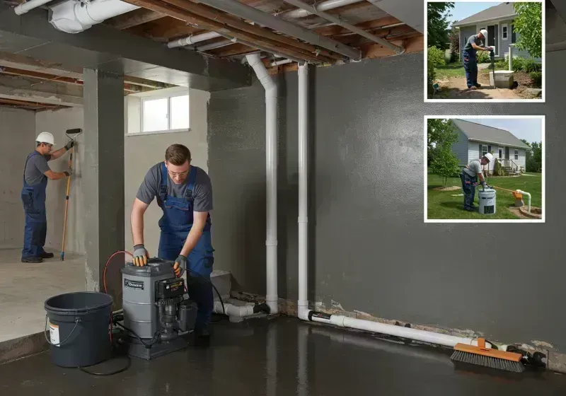 Basement Waterproofing and Flood Prevention process in South Portland, ME